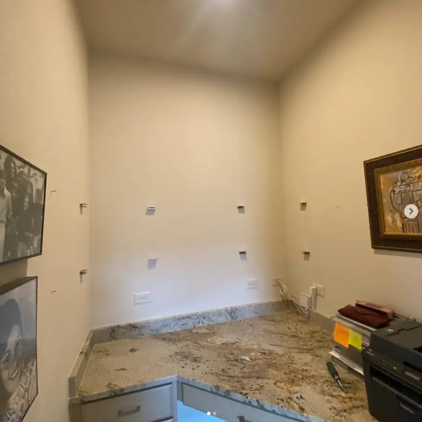Custom mirror panels ready to set